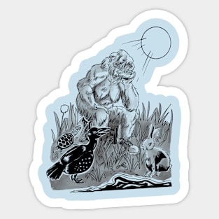 Midwestern scene Sticker